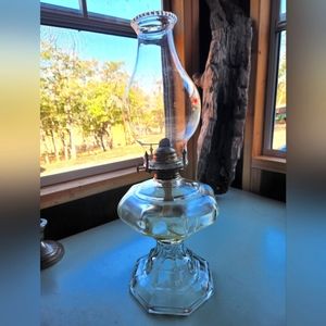 Antique oil lamp